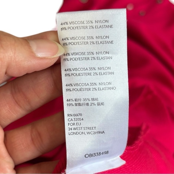 Anthropologie Daily Practice Pink Belted Oversized Sweater Dress Small - Picture 13 of 13